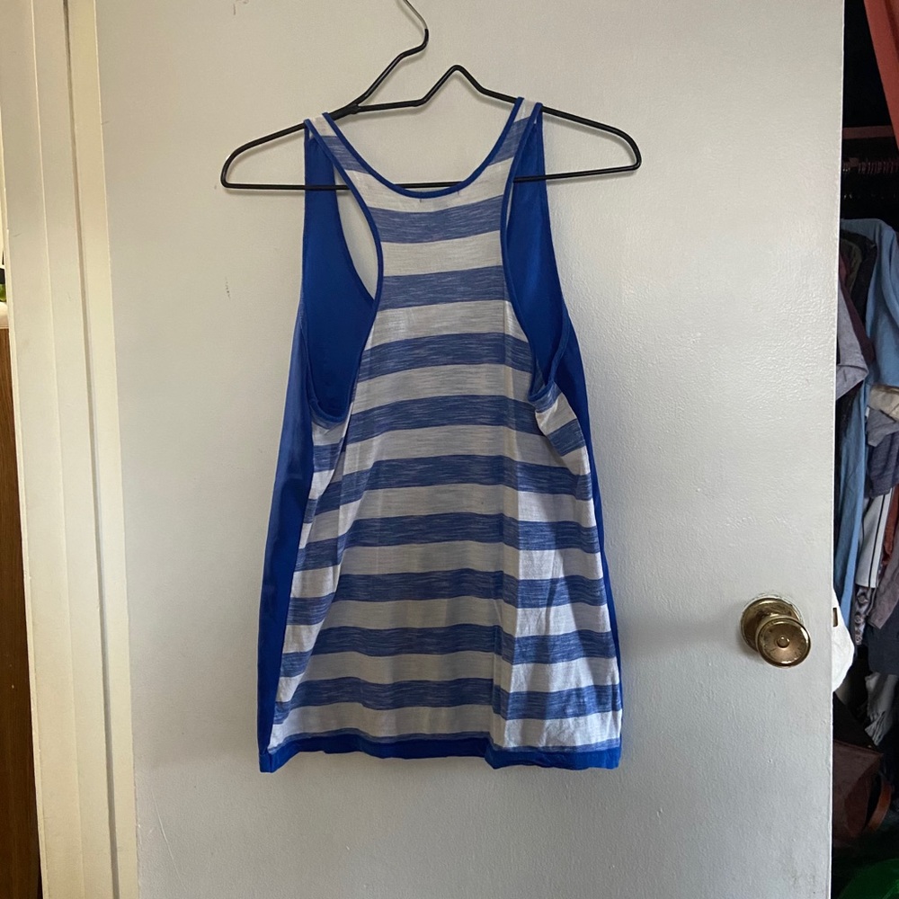 Striped Racerback Tanktop - Picture 2 of 3